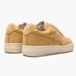 A BATHING APE® Mens BAPE STA YELLOW NUBUK 2